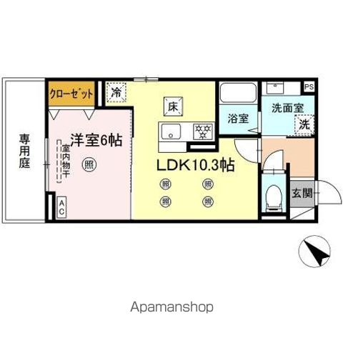 【ＤーＲＯＯＭ五十川Ⅱの間取り】