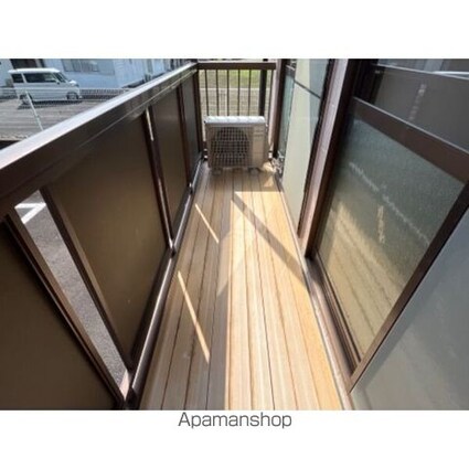 Ｓｕｒｐｌｕｓ　ＡＩＭ[2DK/44.88m2]のバルコニー