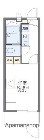 レオパレスプリウス　アンの間取り