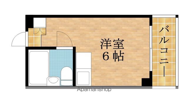 銀玉ハイツの間取り写真