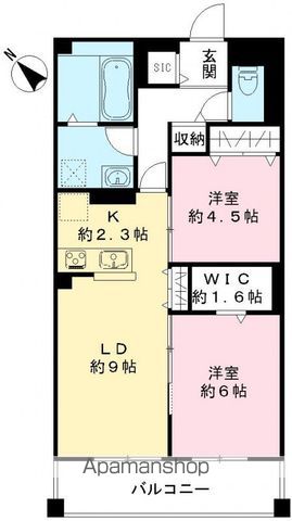 ノーブル バレンヌの間取り写真
