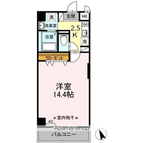 グリーンハイツ北口の間取り写真
