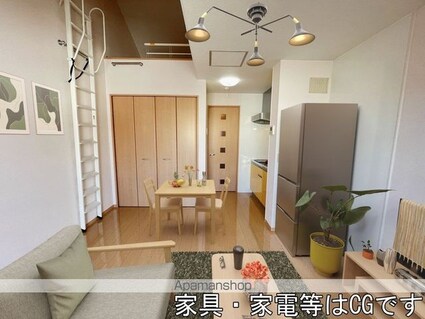 ショコラ・ゲーブルズ[1R/26.72m2]のリビング・居間