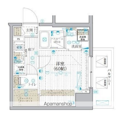 ブライズ吉野町RIVAの間取り写真