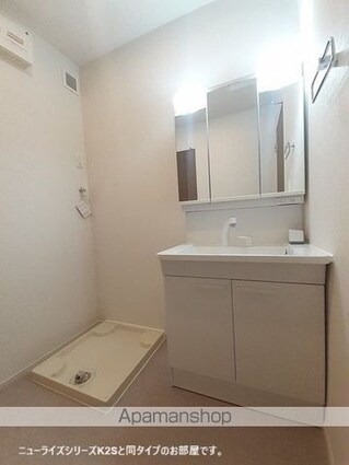 「仮称」古川鶴ケ埣アパートⅡ[2LDK/59.55m2]の洗面所