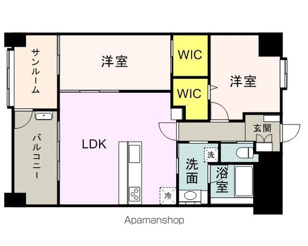 【ＬＡ・ＭＥＲ港（ラメール港）の間取り】