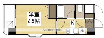 プライム出島[1K/20m2]の間取図