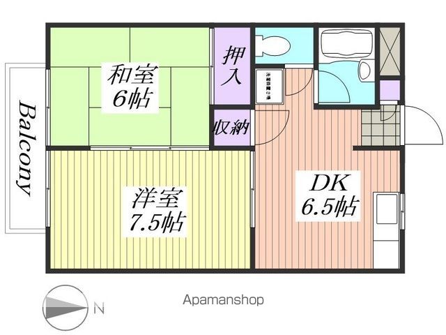 メゾン楠の間取り写真