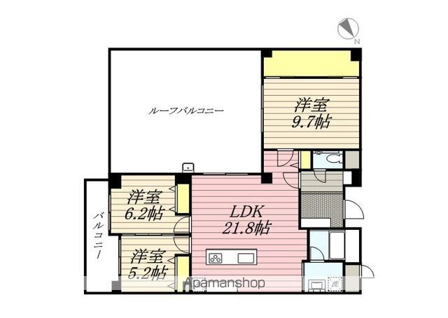 グランデ東雲の間取り