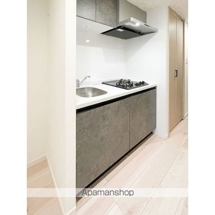 ＳーＲＥＳＩＤＥＮＣＥ今池ｂｅｌｅｔａ（ベレータ）１２月契約限[1K/25.6m2]のキッチン1