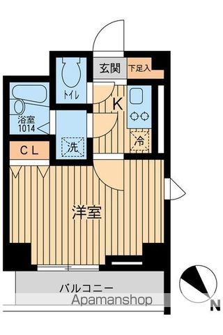 アーデン駒沢大学の間取り