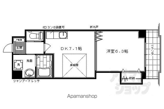 LACANAの間取り写真