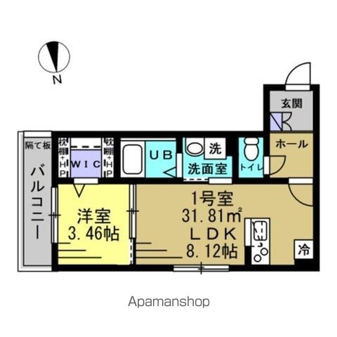 ERIS新松戸の間取り写真