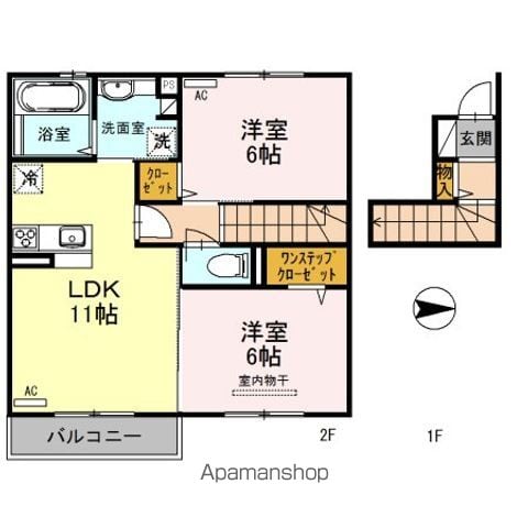 トラディシオン A棟の間取り写真
