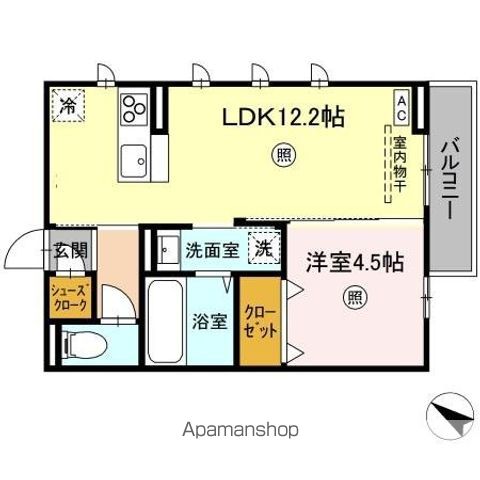 CASA ECRANの間取り写真