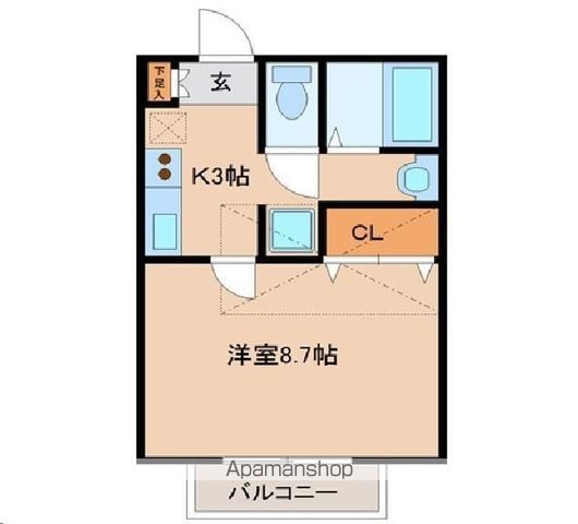ツインフォレストの間取り写真