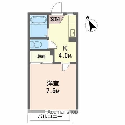 加賀野壱番街Bの間取り写真