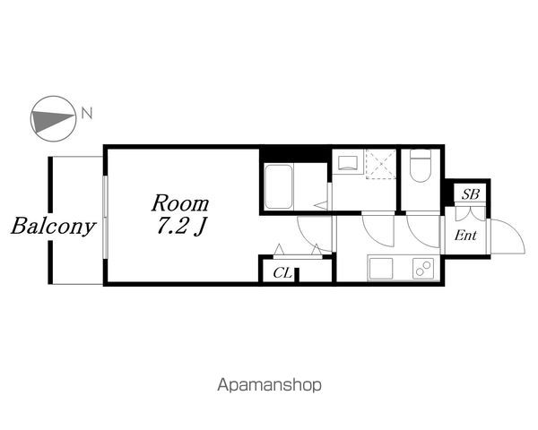 SーRESIDENCE浅間町駅前AXIALの間取り写真