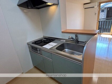 ブロケードリバー　Ｂ[1LDK/33.39m2]のキッチン