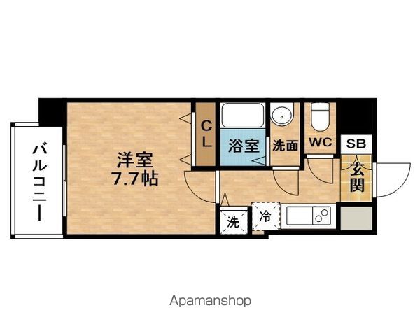 SーRESIDENCE緑橋駅前の間取り写真