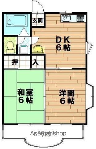 アクールの間取り写真