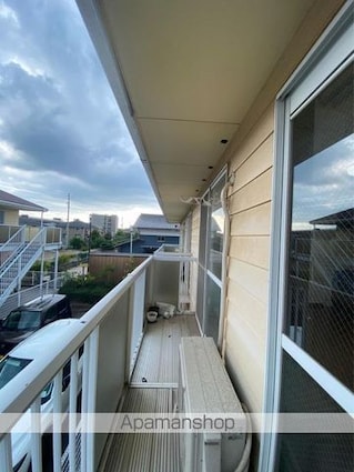 フォブール吉峰Ａ[2LDK/57.95m2]のバルコニー