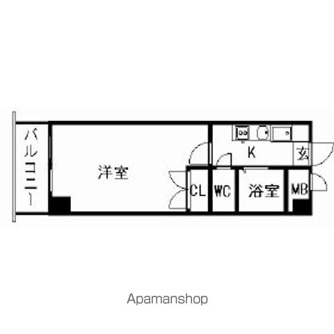 アンプルールフェールエランの間取り写真