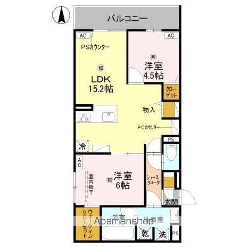 DーROOM平野区平野西2丁目PJの間取り写真