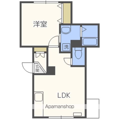 井上マンションNO3の間取り写真