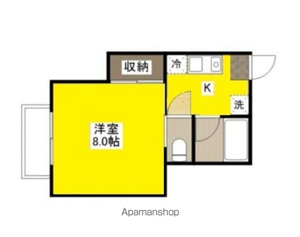 コーポサクラの間取り写真