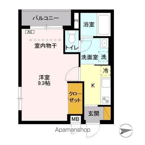 西武鉄道新宿線 本川越駅 徒歩7分 3階建 築14年の間取り写真
