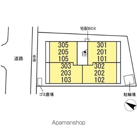 ＤーＲＯＯＭ末広２丁目 302 ｜ 千葉県千葉市中央区末広２丁目5-3-2（賃貸アパート1LDK・3階・34.57㎡） その13