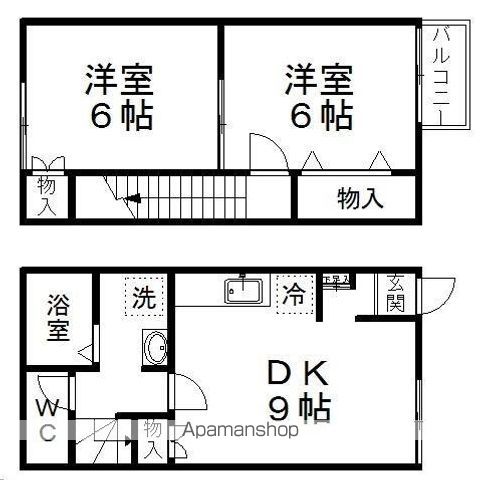 アーバンハイツ南仙台の間取り写真