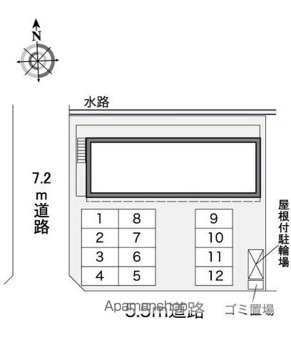 レオパレスミルドエル 106 ｜ 岐阜県岐阜市尼ケ崎町２丁目32（賃貸アパート1K・1階・23.18㎡） その17