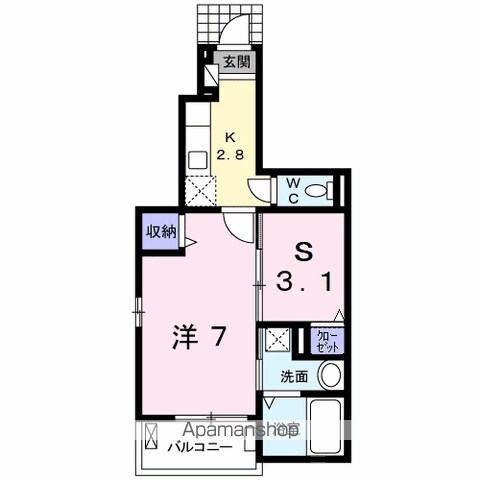 セントラル　ホームズ　立川　Ⅱの間取り