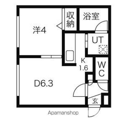 ガレリアN13の間取り写真