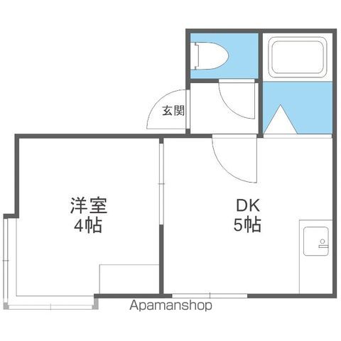 ビブレ南平岸Iの間取り写真