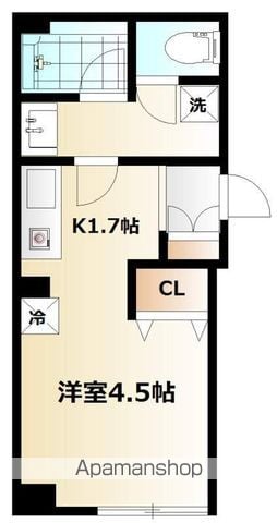 シャリエール住吉の間取り写真