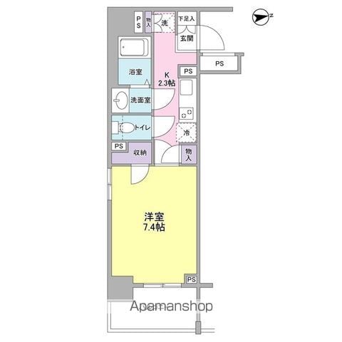 レキシントン・スクエア新宿御苑の間取り写真