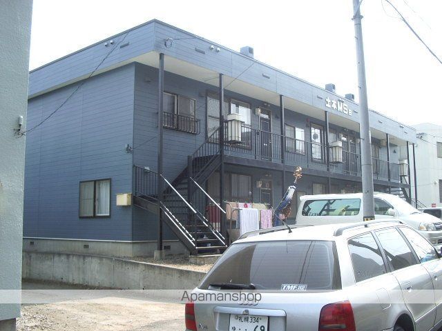 土本マンションBの外観写真