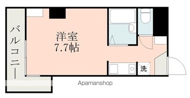 ルフェール熊本通町の間取り写真