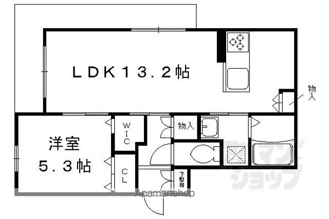 メルヴェイユ上押小路の間取り写真
