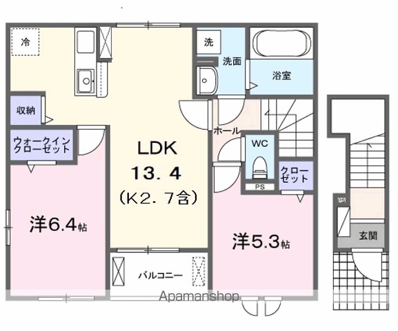 【ヴァロの間取り】