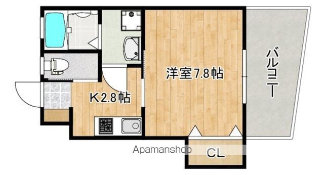 レユシール中山中町の間取り写真