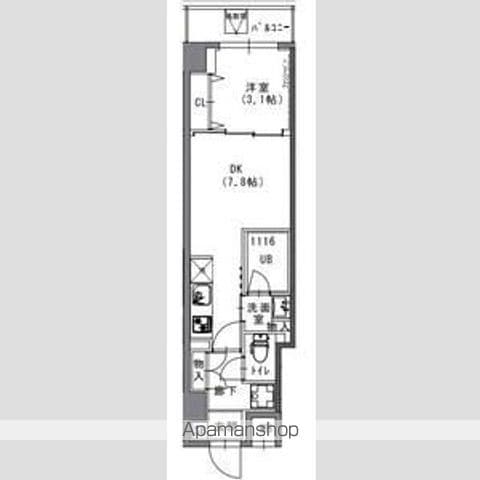 SーRESIDENCE菊川RIVIEの間取り写真