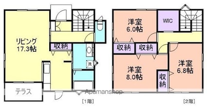 リファレンス[3LDK/97.7m2]の間取図