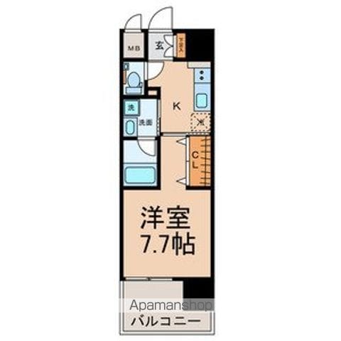 GRAND ESPOIR IZUMIの間取り写真