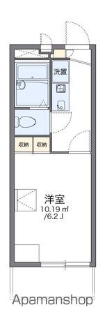 レオパレスクリスタ住吉の間取り写真