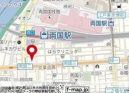 エスコート両国Ⅱ[1K/22.91m2]の周辺9