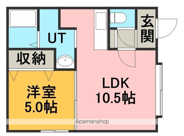 エスポアール福住の間取り写真